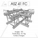 ASD - Carrée 290 FC - 4 départs horizontal