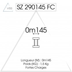 ASD - Carrée 290 FC - 0,145m